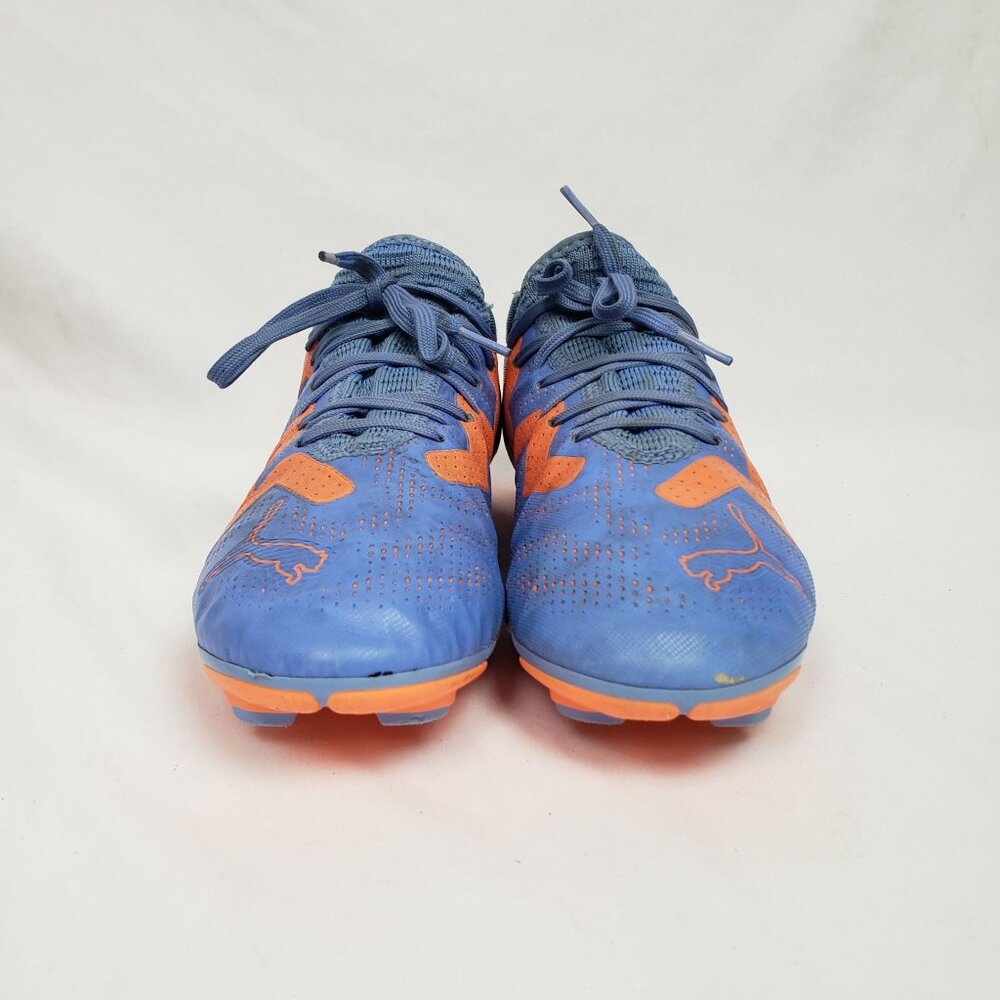 Puma Future Play FG/AG Sky Blue/Orange Girls Soccer Cleats Sz 4 EXCELLENT!!! - Picture 7 of 11